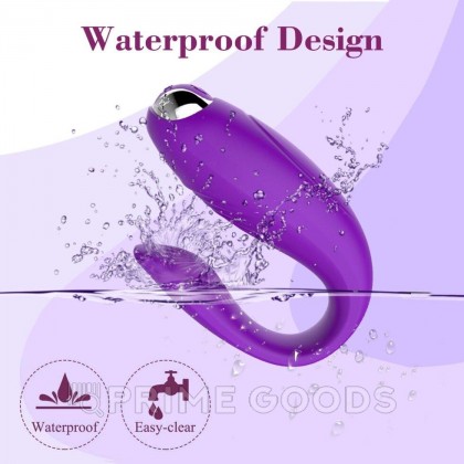 Стимулятор клитора и точки G фиолетовый от sex shop primegoods фото 4