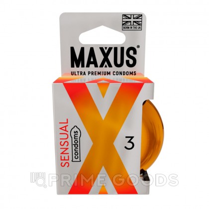 Презервативы MAXUS X-Edition Sensual, анатомическая форма, 3 шт от sex shop primegoods