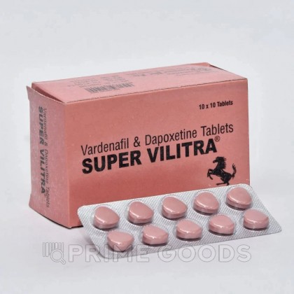 Препарат для усиления эрекции и продления полового акта Vilitra 80 mg (10 шт.) от sex shop primegoods фото 2