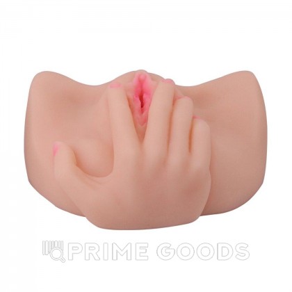 Реалистичный мастурбатор в виде половых губ от sex shop primegoods фото 9