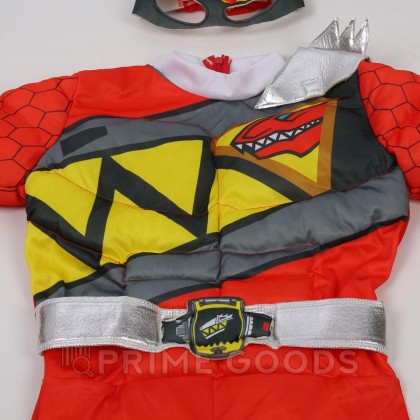 Костюм Красный рейнджер Red Power Ranger Dino M (110-125) от sex shop primegoods фото 4