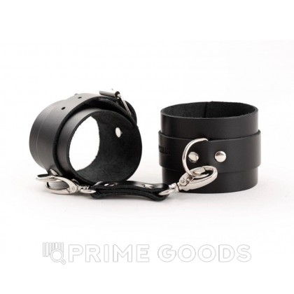 Наручники Lady's Arsenal Black - Эко-кожа от sex shop primegoods фото 3