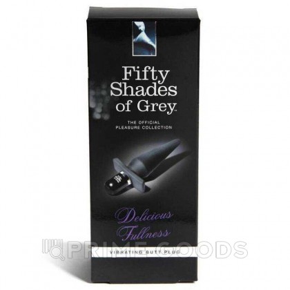 Shades-of-Grey Анальная вибровтулка Delicious Fullness от sex shop primegoods фото 5
