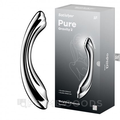 Стальной фаллоимитатор Satisfyer Pure Gravity 2 (21×3,9 см) - primegoods.kz Стальной фаллоимитатор Satisfyer Pure Gravity 2 (21×3,9 см) от sex shop primegoods