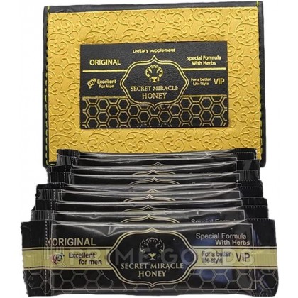 Мёд с виагрой  Secret Miracle Honey (1 шт.) от sex shop primegoods