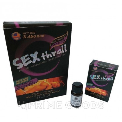 Женский возбудитель в каплях Sex Thral 5 мл от sex shop primegoods
