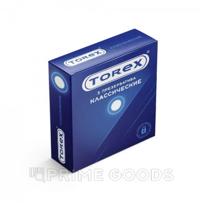 Презервативы классические - TOREX 3 шт. от sex shop primegoods
