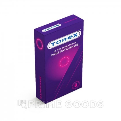 Презервативы ультратонкие - TOREX 12 шт. от sex shop primegoods