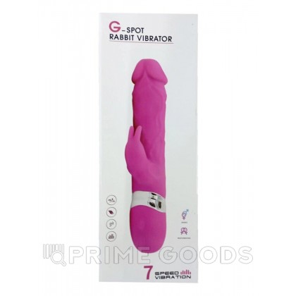 Вибратор-кролик G-spot rabbit vibrator розовый от sex shop primegoods
