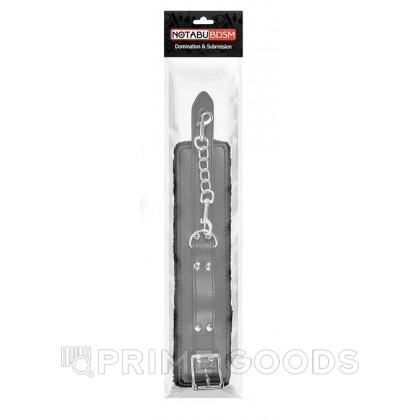 Оковы на цепочке NoTabu чёрные от sex shop primegoods фото 2