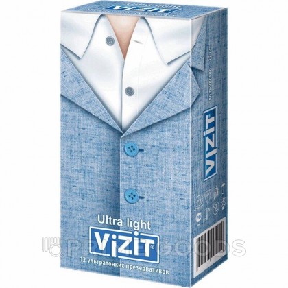 Презервативы Vizit ультратонкие 12 шт. от sex shop primegoods