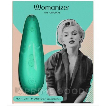 Бесконтактный клиторальный стимулятор Womanizer Classic 2 - Marilyn Monroe (мятный) от sex shop primegoods