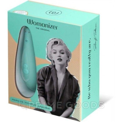 Бесконтактный клиторальный стимулятор Womanizer Classic 2 - Marilyn Monroe (мятный) от sex shop primegoods фото 6