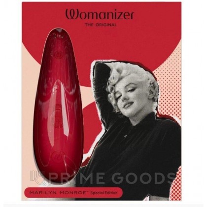 Бесконтактный клиторальный стимулятор Womanizer Classic 2 - Marilyn Monroe (ярко-красный) от sex shop primegoods