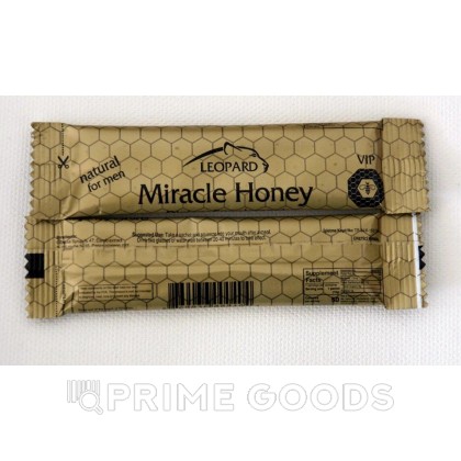 Мёд с виагрой  Leopard Miracle Honey от sex shop primegoods
