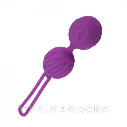 Вагинальные шарики Geisha Lastic Ball фиолетовые от Adrien Lastic (размер S) от sex shop primegoods