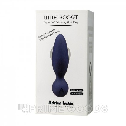 Анальный стимулятор Little Rocket с вибрацией от Adrien Lastic (13* 3.5 см.) от sex shop primegoods фото 4