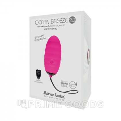 Виброяйцо с пультом ДУ Ocean Breeze Pink 2.0 от Adrien Lastic от sex shop primegoods фото 5