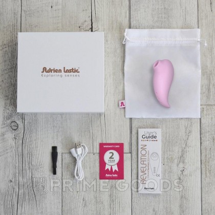 Стимулятор клитора Adrien Lastic Revelation, розовый от sex shop primegoods фото 10