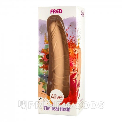 Реалистичный фаллоимитатор Fred от Alive (19* 4.7 см.) от sex shop primegoods фото 6