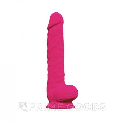 Фаллоимитатор розовый с двойным покрытием от SILEXD (38 * 7 см.) от sex shop primegoods