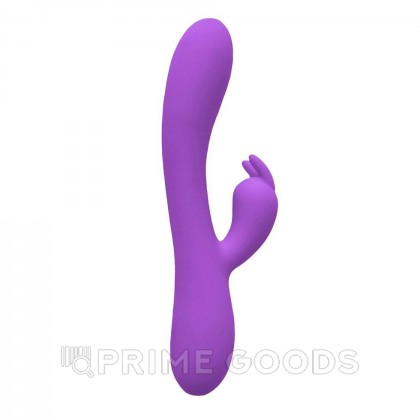 Вибратор-кролик Gili-Gili фиолетовый от WOOOMY с подогревом (20.2 *3.4 см.) от sex shop primegoods