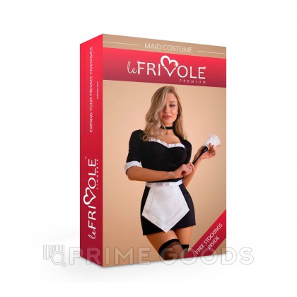 Костюм элегантной горничной, L/XL от sex shop primegoods фото 6