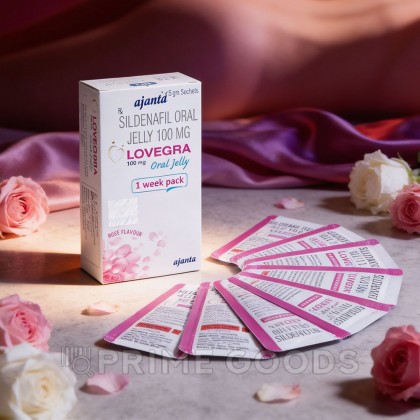 Возбуждающее желе для женщин Lovegra от sex shop primegoods фото 6