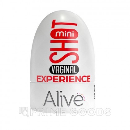 Мини-мастурбатор Shot от Alive, вагина от sex shop primegoods