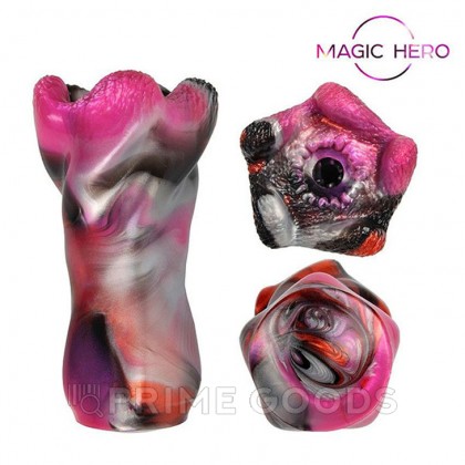 Мастурбатор Magic hero разноцветный (21 см) от sex shop primegoods фото 5