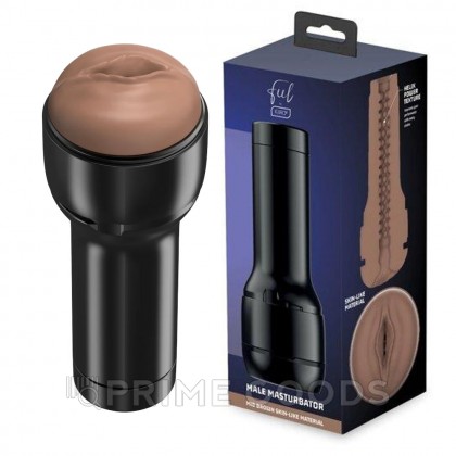 Мастурбатор KIIROO Feel Stroker, вульва, коричневый от sex shop primegoods