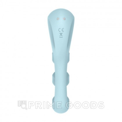 Мультифункциональный вибратор для тройной стимуляции Satisfyer Tri Ball 2 голубой от sex shop primegoods фото 5