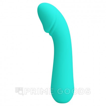 Вибратор Cetus Super Soft (15 см) бирюзовый от sex shop primegoods фото 7