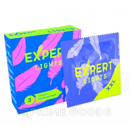 Презервативы EXPERT Light XXL, ультратонкие, увеличенного размера, 3 шт от sex shop primegoods фото 3