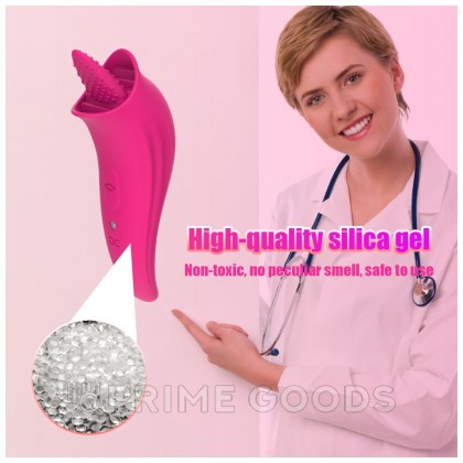 Клиторальный стимулятор с вибрацией от sex shop primegoods фото 2