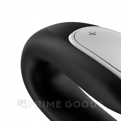 Смарт вибратор для пар Satisfyer Double Fun Connect App, черный от sex shop primegoods фото 3