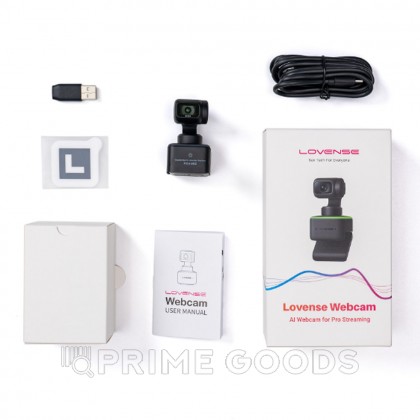 Веб-камера Lovense 4K с искусственным интеллектом для стримов от sex shop primegoods фото 4