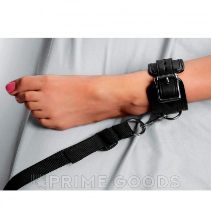Комплект бондажных ремней с наручниками для кровати Strict Deluxe Bed Restraint Kit от sex shop primegoods фото 3
