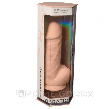 Реалистичный вибратор Model 1 с пультом ДУ (21,5) телесный от sex shop primegoods фото 4