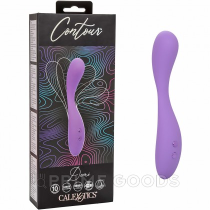 Вибростимулятор клитора ультрагибкий CalExotics Contour Деми, 13.25 x 2.5 см от sex shop primegoods фото 7