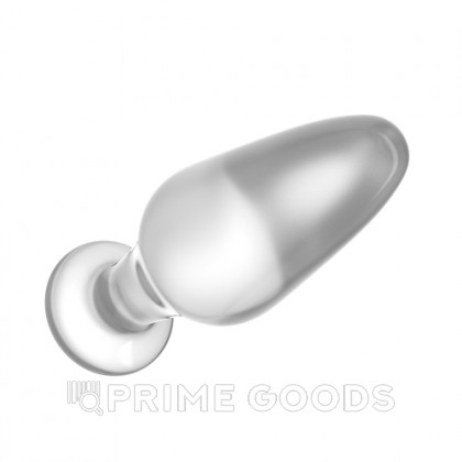 Анальная втулка из стекла - Glass Romance от sex shop primegoods фото 3