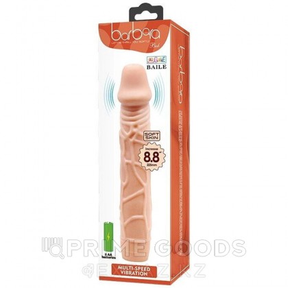 Вибратор-реалистик Barbara (22,5×4,5 см) от sex shop primegoods фото 3