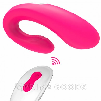 Вибратор для пар Flamingo (розовый) от sex shop primegoods фото 7