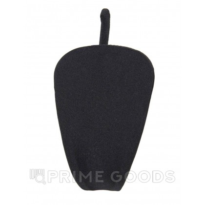 Стринги-С с карманом для вибропули (черный) от sex shop primegoods фото 2