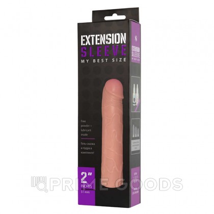 Насадка-удлинитель Extension sleeve (17*4,6) от sex shop primegoods фото 2