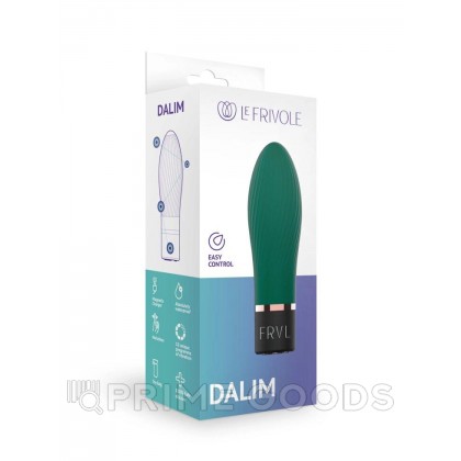Мини вибратор Dalim, цвет хвойный зеленый (SOLAR) от sex shop primegoods фото 2