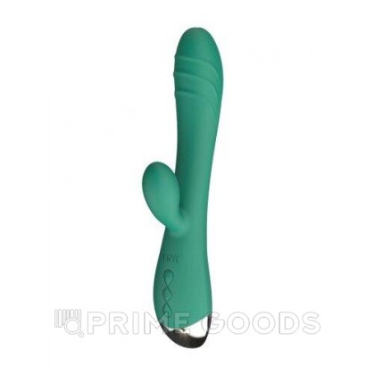 Вибратор кролик Eridan, цвет хвойный зеленый (SOLAR) от sex shop primegoods