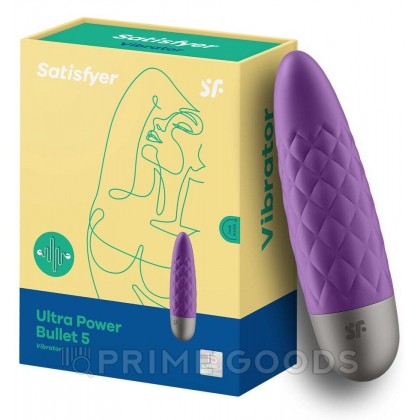 Мини-вибратор Satisfyer Ultra Power Bullet 5 фиолетовый от sex shop primegoods