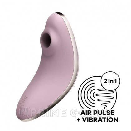 Клиторальный стимулятор с вибрацией Satisfyer Vulva Lover 1 фиолетовый от sex shop primegoods