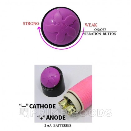 Мультискоростной вибратор Pink vibe (19,5*4,4 см.) от sex shop primegoods фото 6